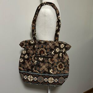 Vera Bradley Canyon bag and small cosmetic bag